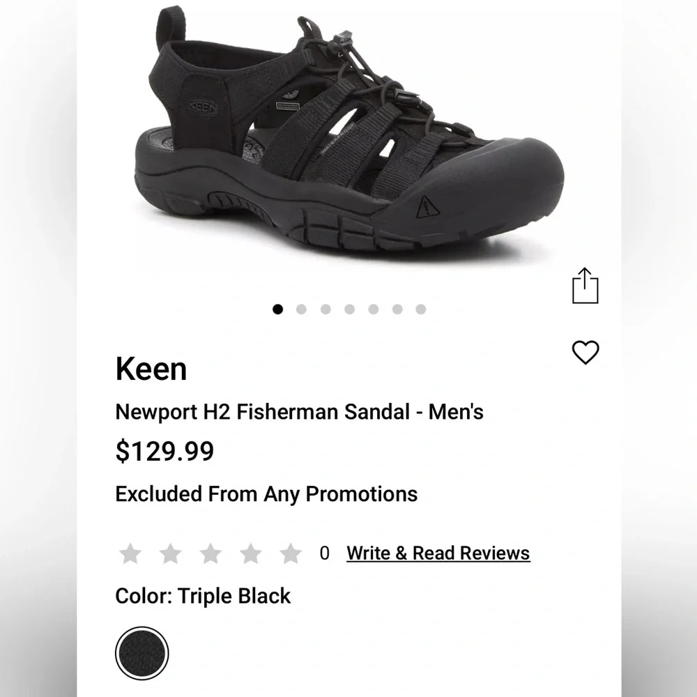 Keen brand men’s